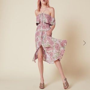 Reformation off shoulder Mina dress
